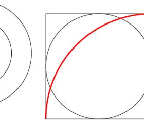 280x235 Logo With Golden Ratio Vector