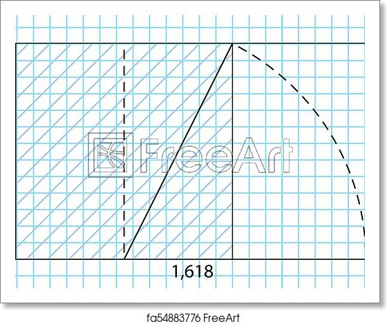 560x470 Free Art Print Of Golden Ratio Template Vector, Divine Proportions