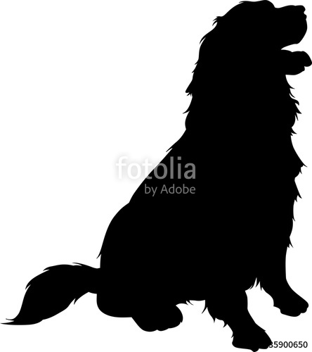 Golden Retriever Silhouette Svg