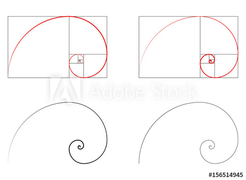 500x366 Golden Ratio Vector Golden Section Frame