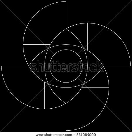 450x470 Golden Ratio Pattern Top Girls Geometric Art, Golden Ratio
