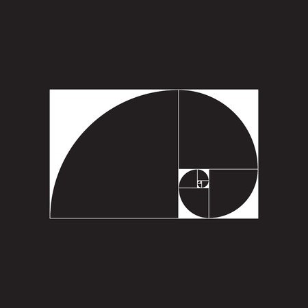 450x450 Golden Spiral Golden Ratio Vector Illustration Royalty
