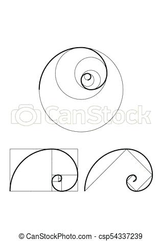 Golden Spiral Vector at Vectorified.com | Collection of Golden Spiral ...