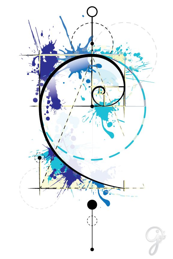 576x864 Custom Golden Ratio Tattoo Design Artist Caitlin Jab Proportion