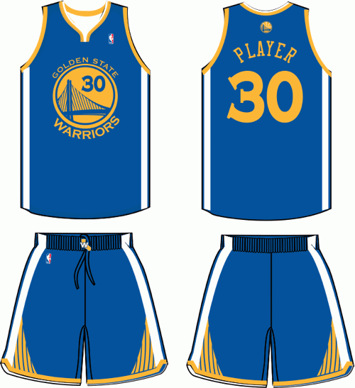 500x547 Golden State Warriors Jersey Vector