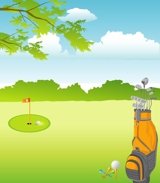 321x368 Golf Free Vector Download