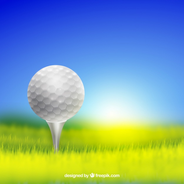 626x626 Sunny Golf Background Vector Free Download