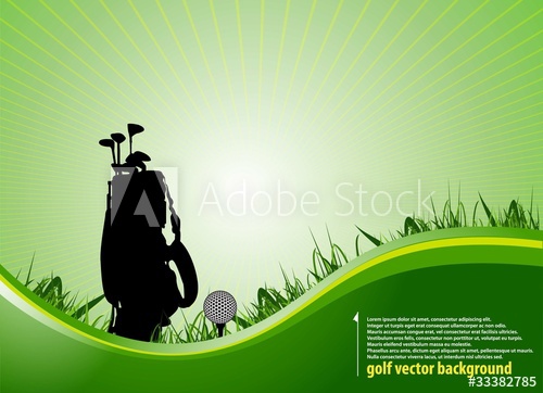 500x362 Green Golf Background Vector