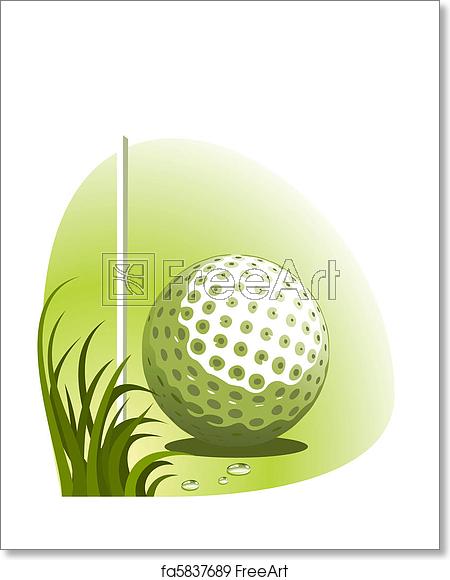 450x580 Free Art Print Of Vector Golf Background Vector Golf Background