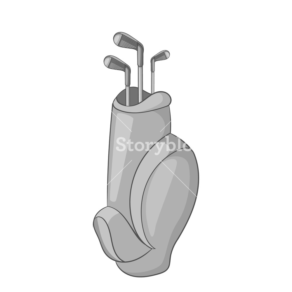 Golf Bag Vector
