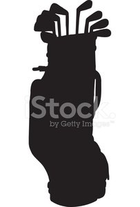 Golf Bag Silhouette Vector Cartoon Clipart Premium Clipart 203x300 Golf Bag Silhouette Vector Cartoon Clipart Premium Clipart