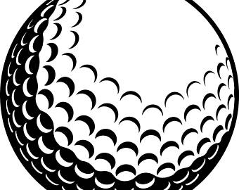 340x270 Golf Ball Clipart Vector