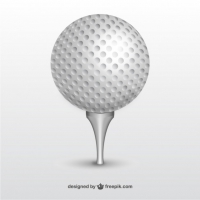 200x200 Vector Golf Ball Free Vector Graphic Art Free Download