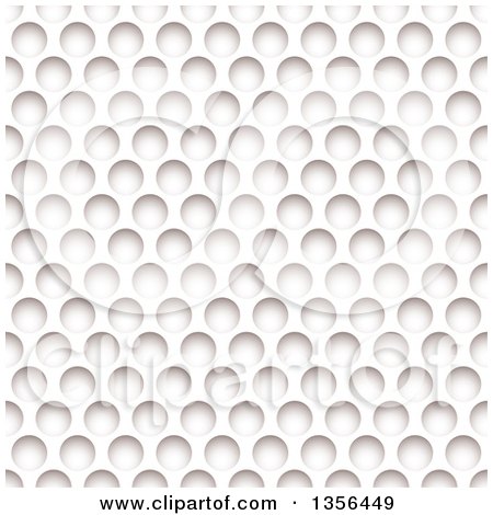 450x470 Clipart Of A Background Of White Paper With Holes And Shadows