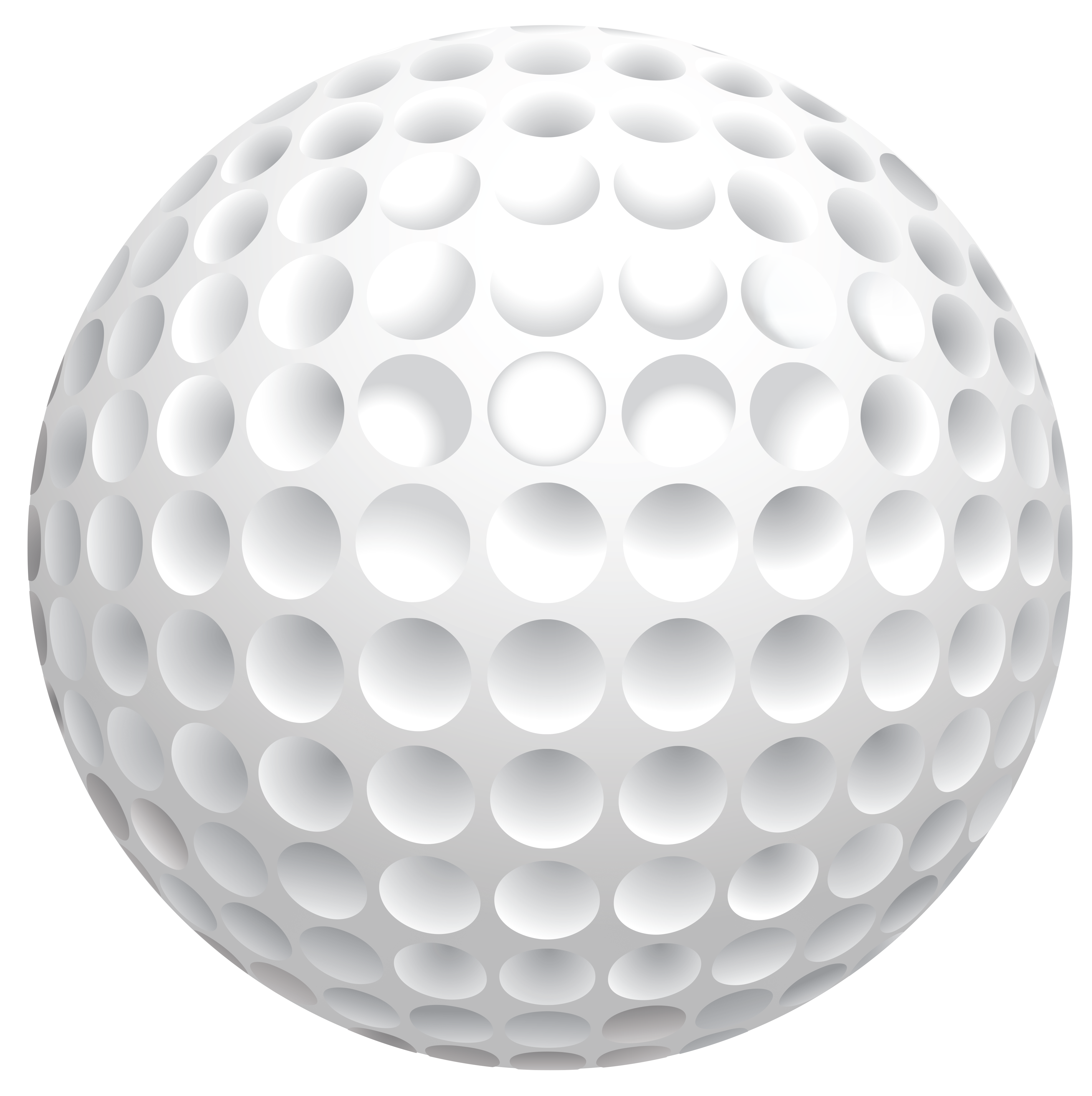 3707x3720 Golf Ball Png Vector