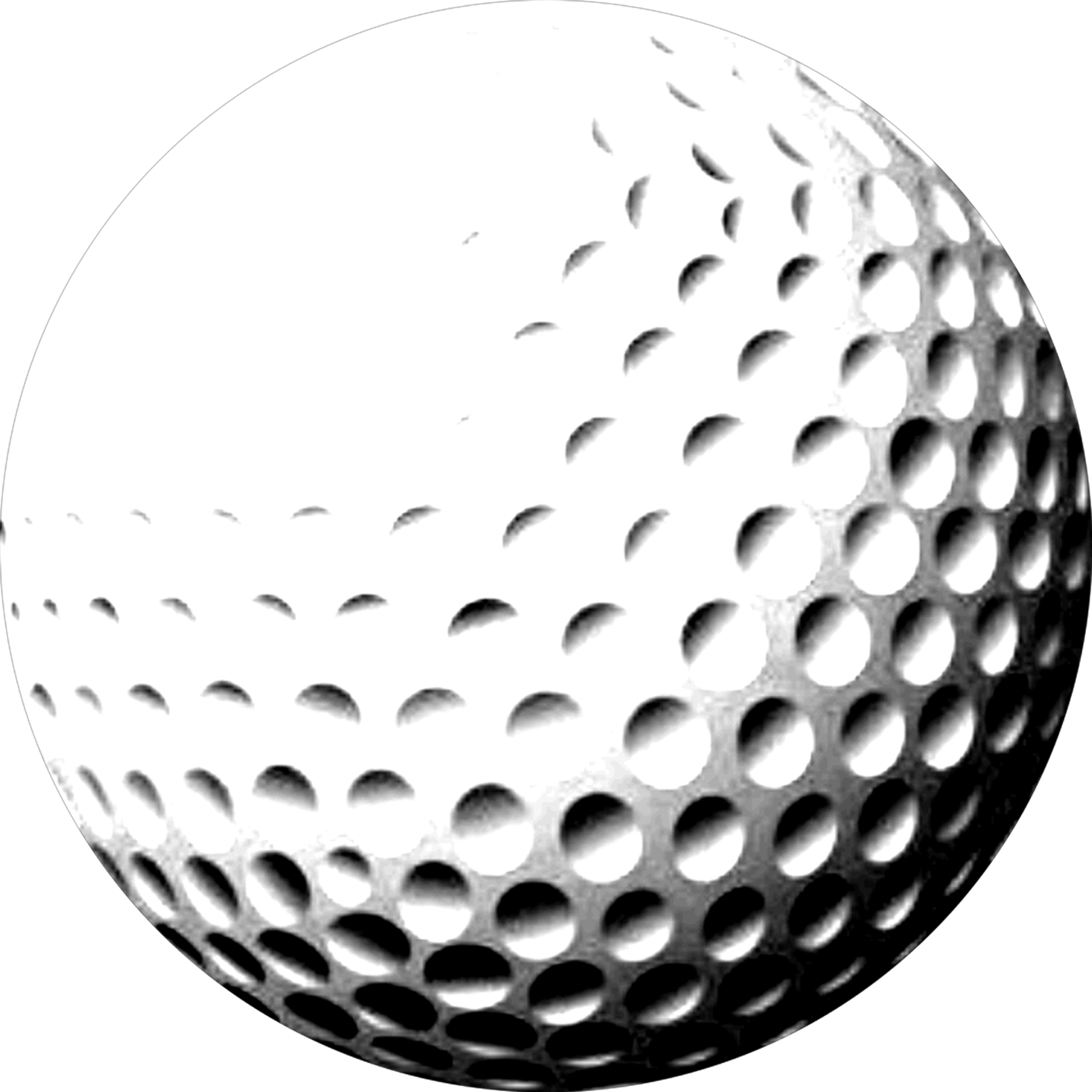 Golf Ball Vector At Collection Of Golf Ball Vector