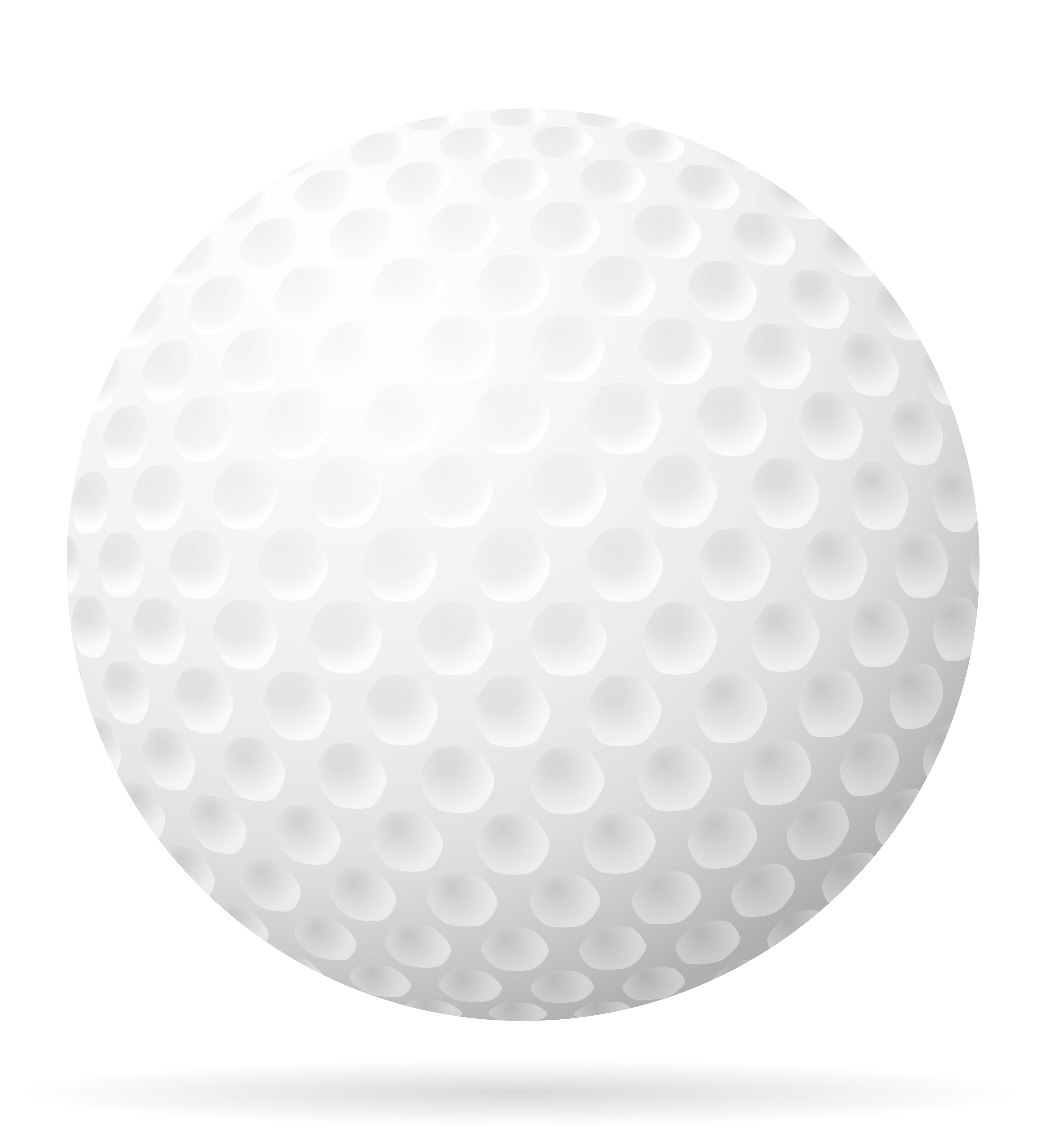 4488x4961 Golf Ball Vector Illustration