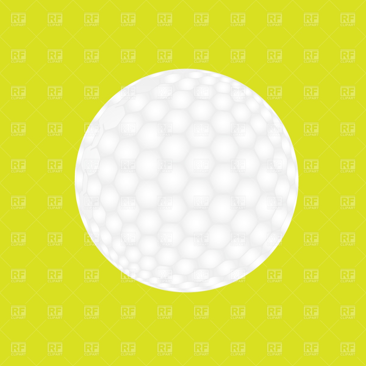 1200x1200 Golf Ball Vector Free Free Download Clip Art Free Clip