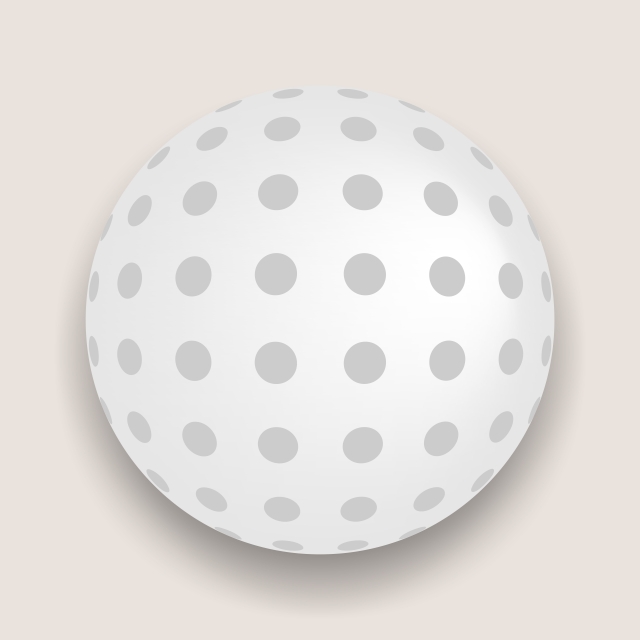 Golf Ball, Golf, Ball, White Png And Vector With Transparent 640x640 Golf Ball, Golf, Ball, White Png And Vector With Transparent
