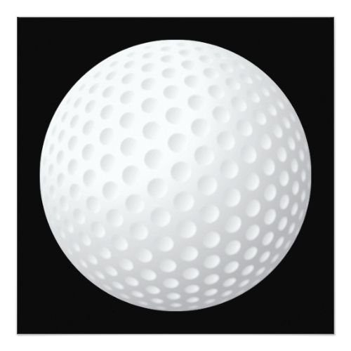 Golf Ball Invitation Golfer Golf Ball, Golf 500x500 Golf Ball Invitation Golfer Golf Ball, Golf