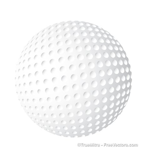 Free Golf Balls Clipart And Vector Graphics 456x476 Free Golf Balls Clipart And Vector Graphics