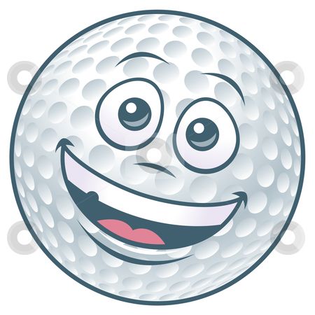 450x450 Golf Clip Art Free Downloads Cartoon Golf Ball Character Stock