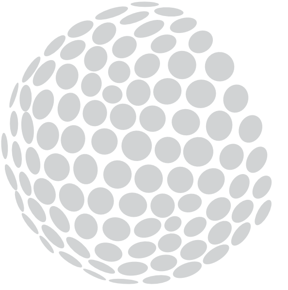 594x598 Large Golf Ball Hd Image Vector, Clipart