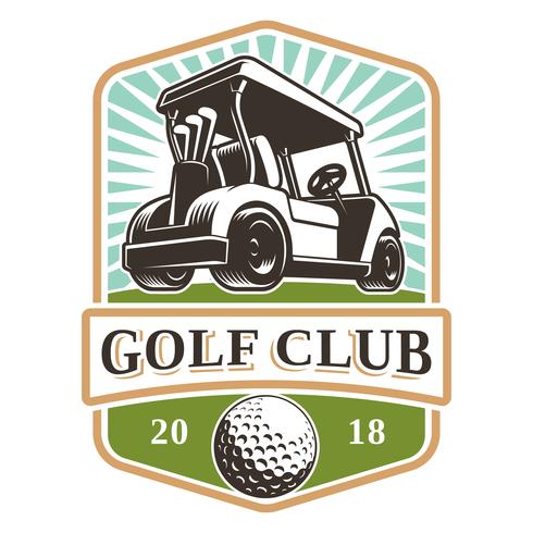 490x490 Golf Cart Vector Logo