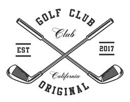 256x200 Golf Silhouette Free Vector Art