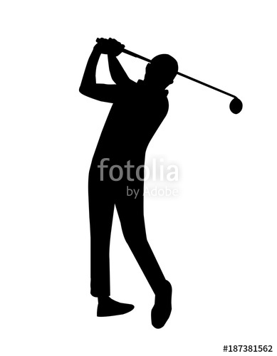 Golf Club Silhouette Vector at Vectorified.com | Collection of Golf ...