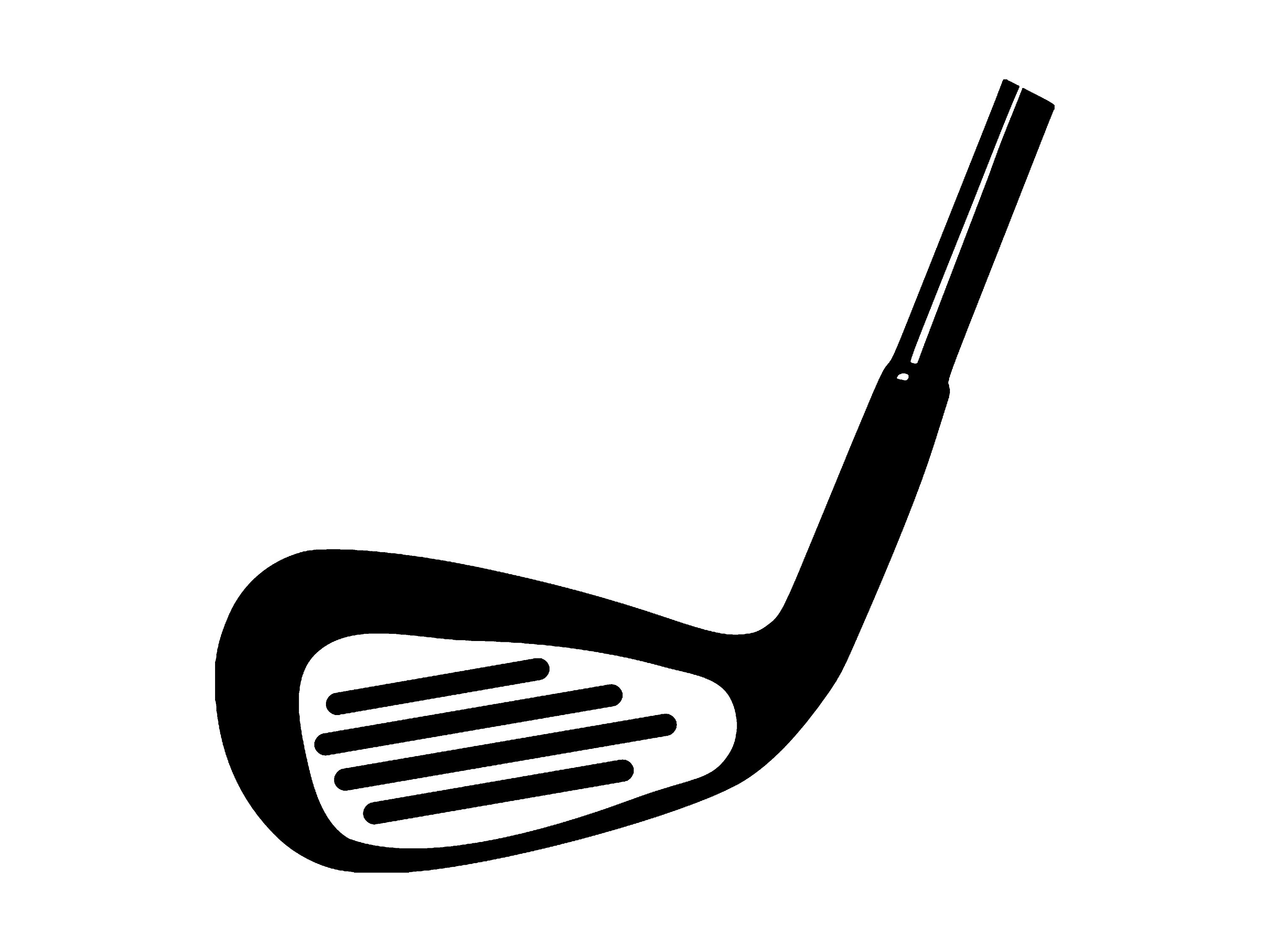 3000x2250 Golf Club Silhouette Cutting Clipart Scrapbooking Dxf Etsy