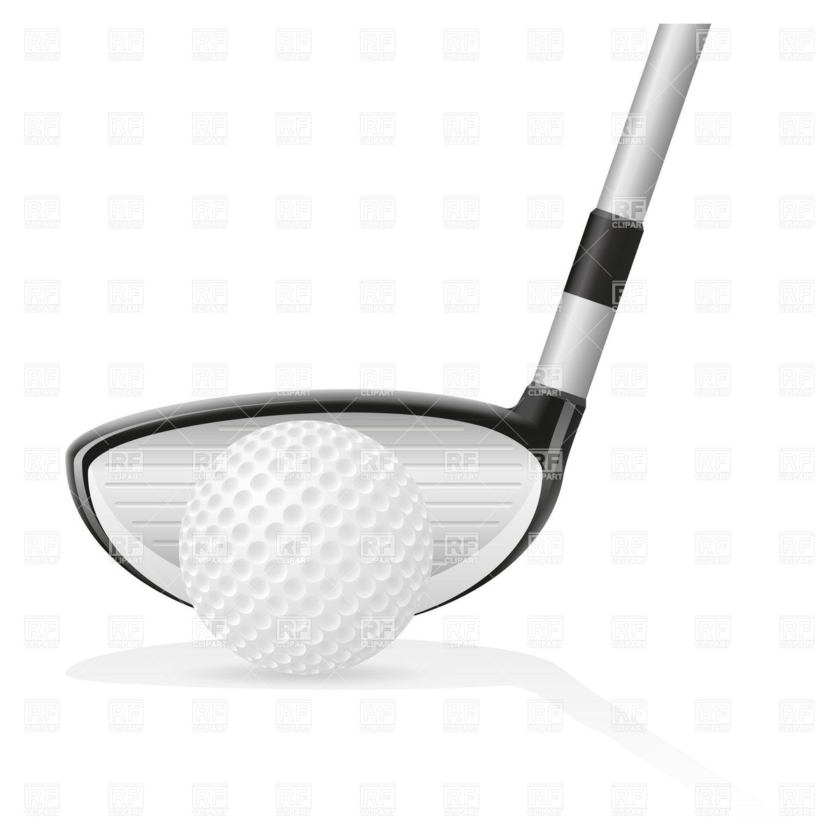 1169x1200 Golf Ball And Iron Golf Club Vector Image Of Sport And Leisure