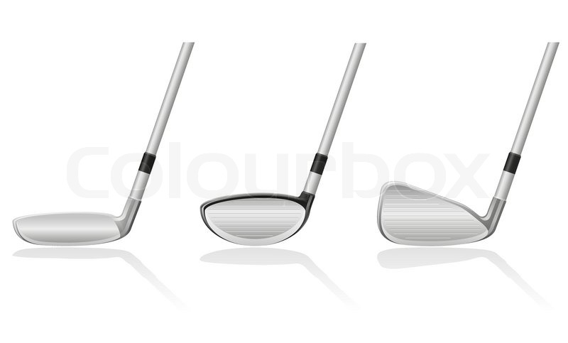 800x483 Golf Club Vector Illustration Stock Vector Colourbox