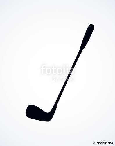 396x500 The Golf Club Vector Drawing Stock Image And Royalty Free Vector