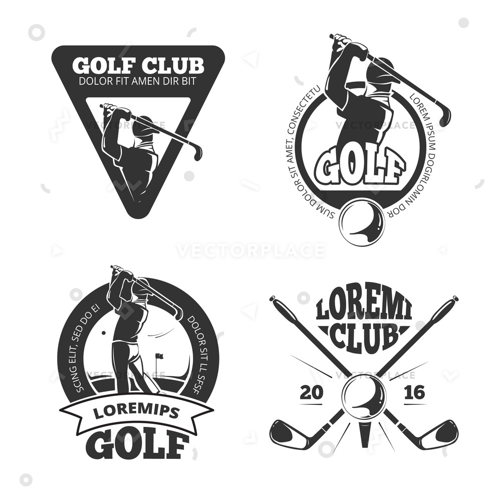 Golf Club Vector at Vectorified.com | Collection of Golf Club Vector ...