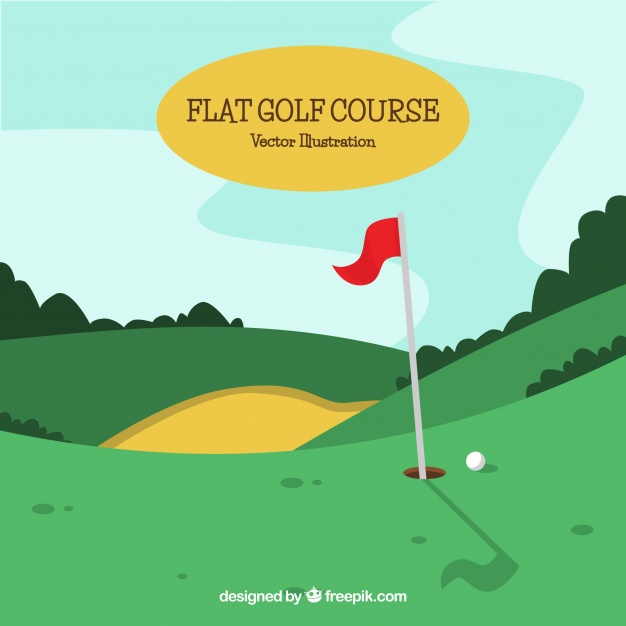 Golf Course Vector at Vectorified.com | Collection of Golf Course ...