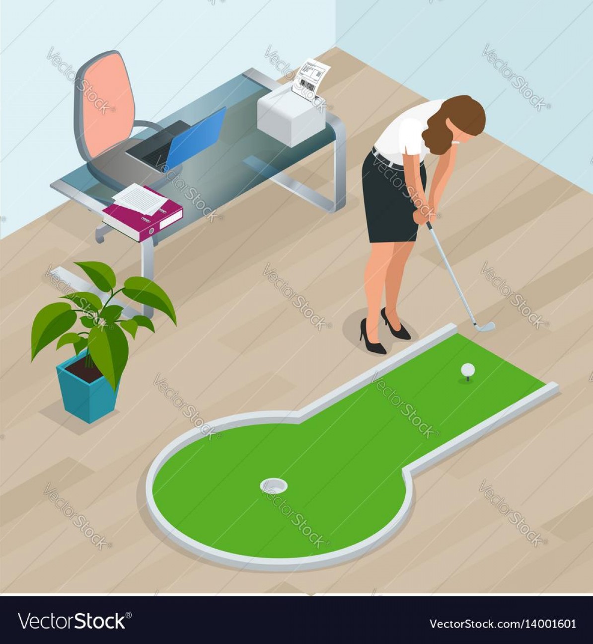 1194x1296 Mini Golf Vector Hoodamathrun
