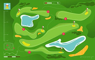 310x194 Free Golf Vector Elements Free Graphics Uihere