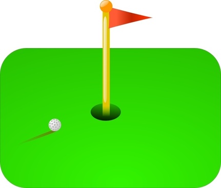 431x368 Golf Flag Vector Free Vector Download