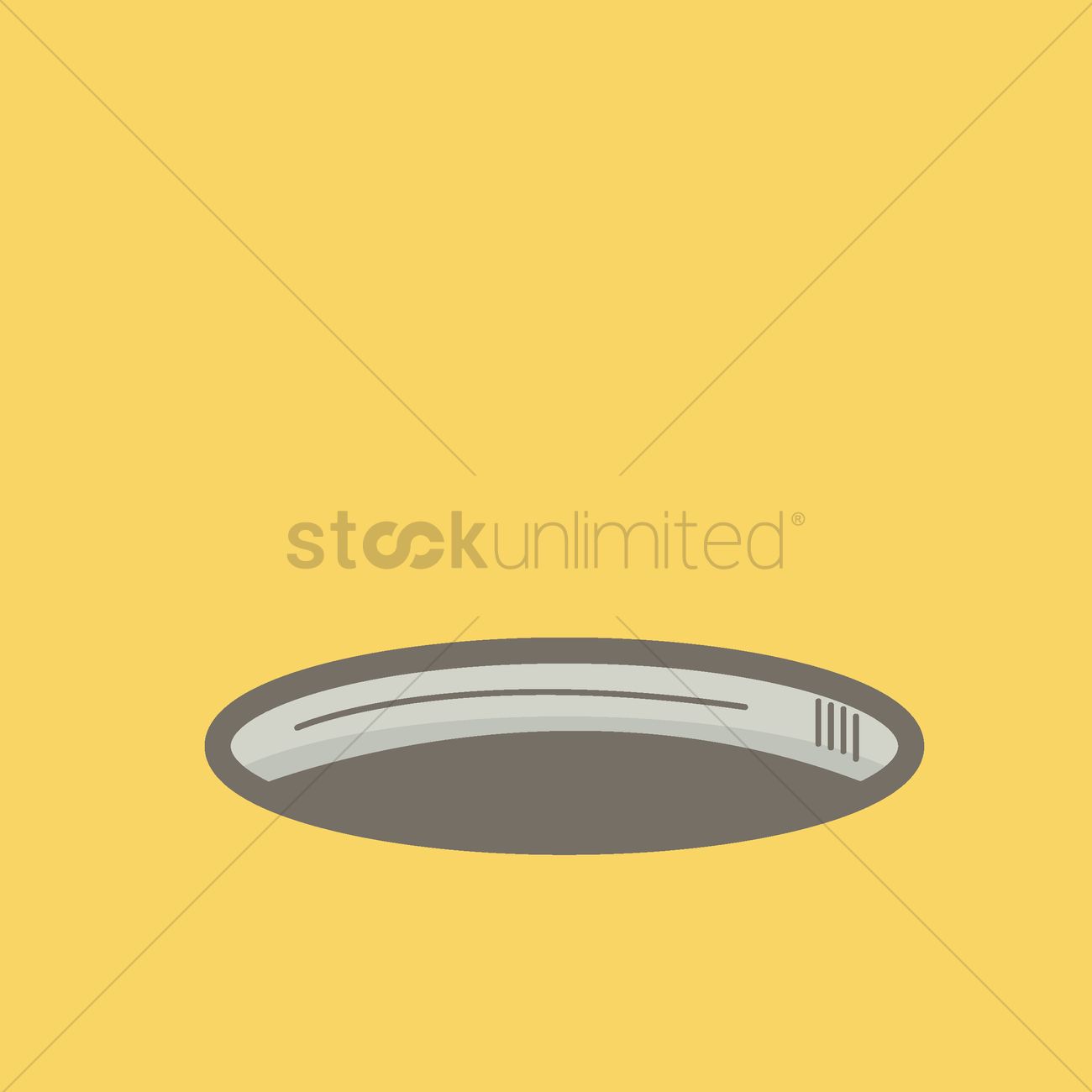 1300x1300 Golf Hole Vector Image