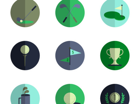 Golf Icon Vector