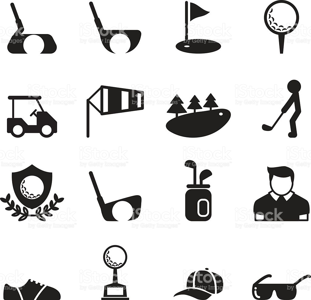 1024x987 Golf Icon Vector