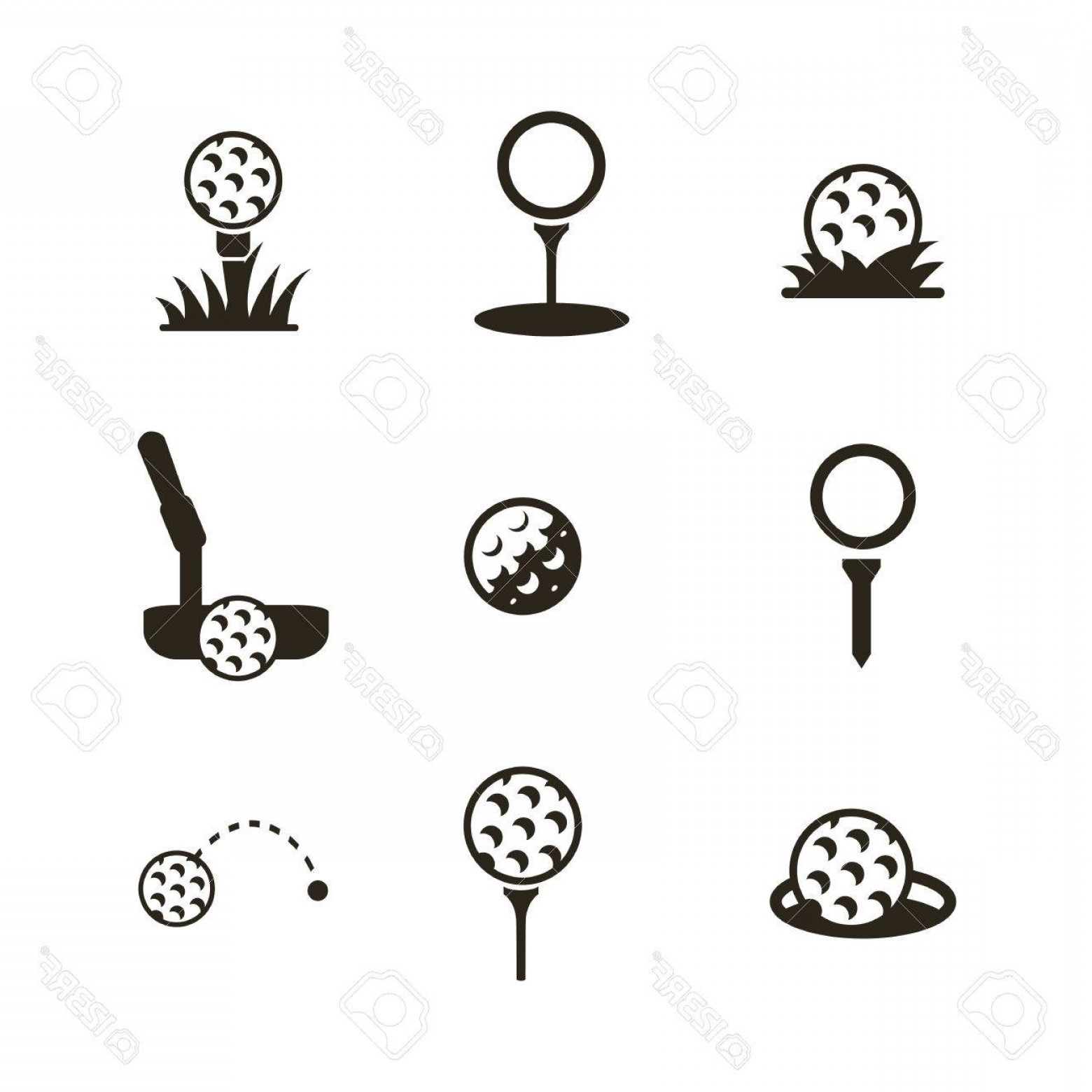1560x1560 Golf Vector Graphics Lamaison
