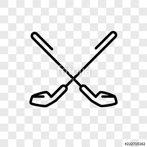 500x500 Golf Icons Isolated On Transparent Background Modern And Editable