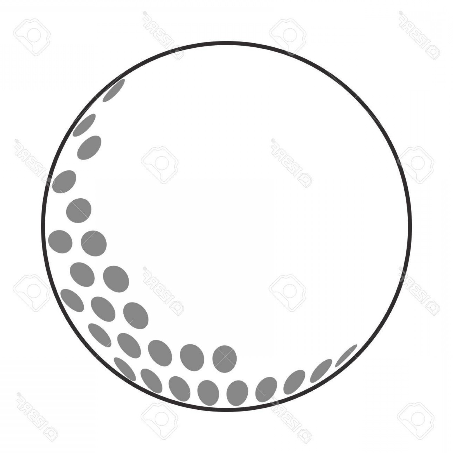 1560x1560 Golf Ball Vector Icon Hoodamathrun