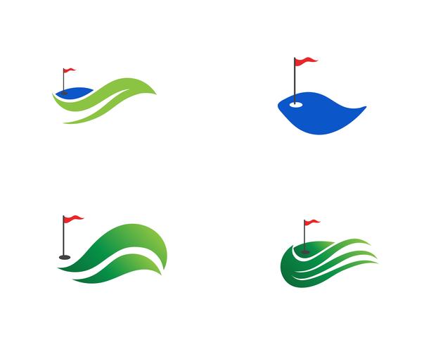 613x490 Golf Club Icons Symbols Elements And Logo Vector Images