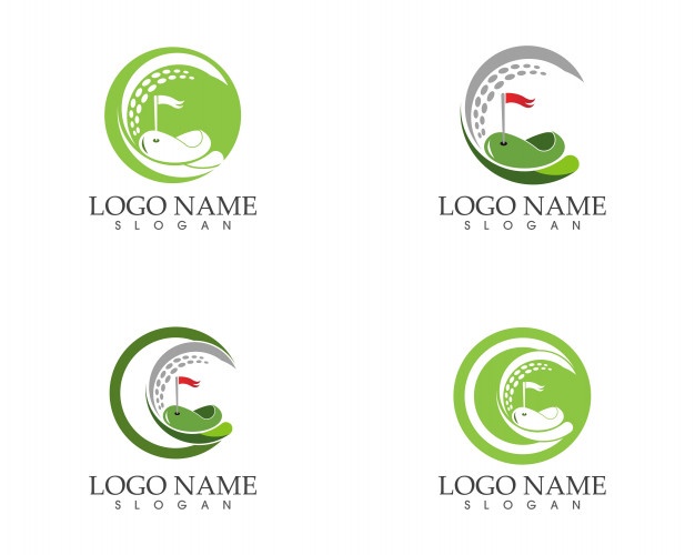 626x500 Golf Icon Logo Design Vector Illustration Vector Premium Download