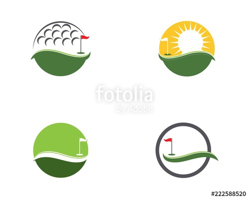 500x400 Golf Logo Vector Template Stock Image And Royalty Free Vector