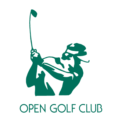 400x400 Open Golf Club Vector Logo