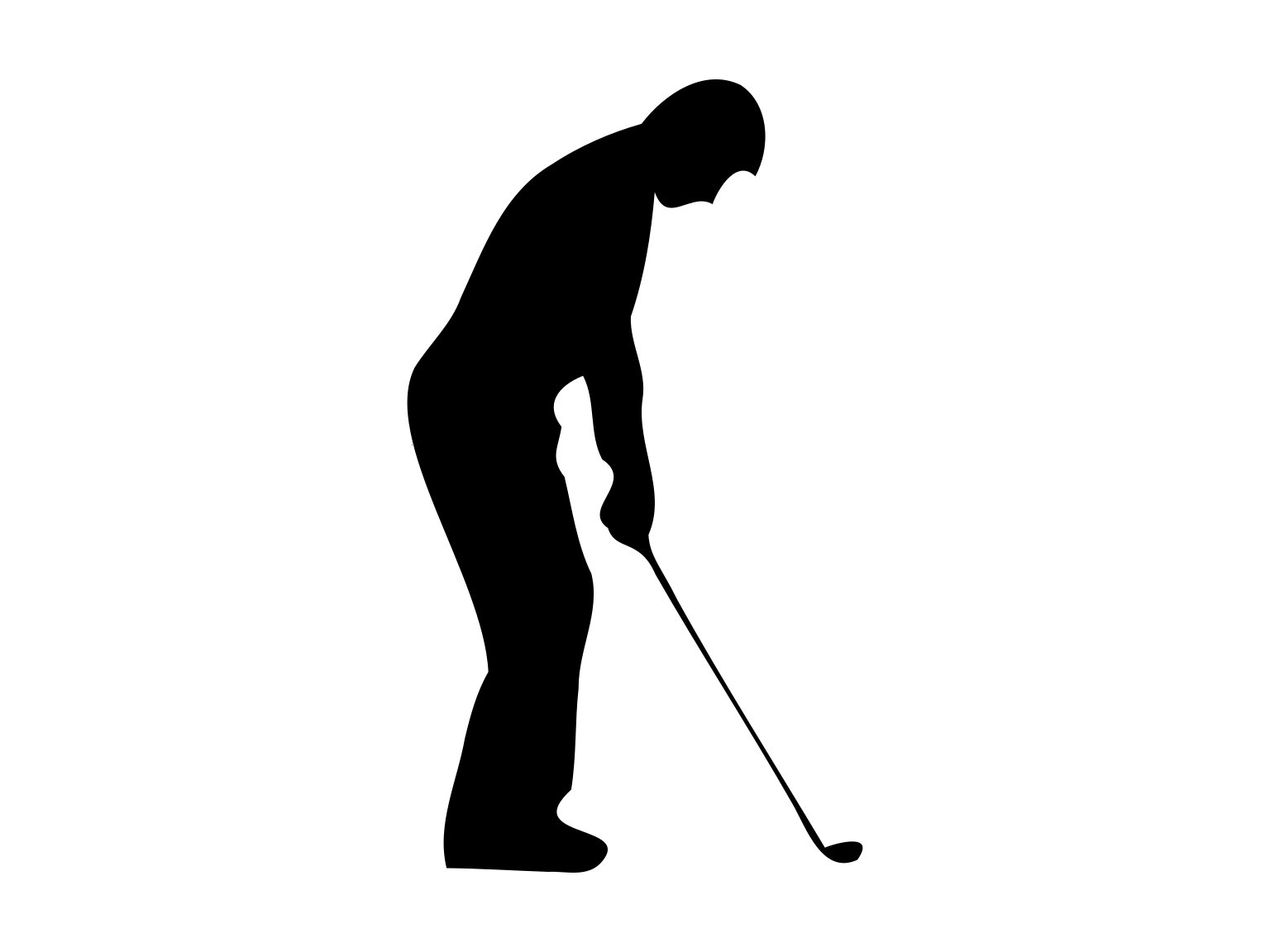1536x1152 Golf Golfing Golf Clipart Golf Vector Golfer Etsy